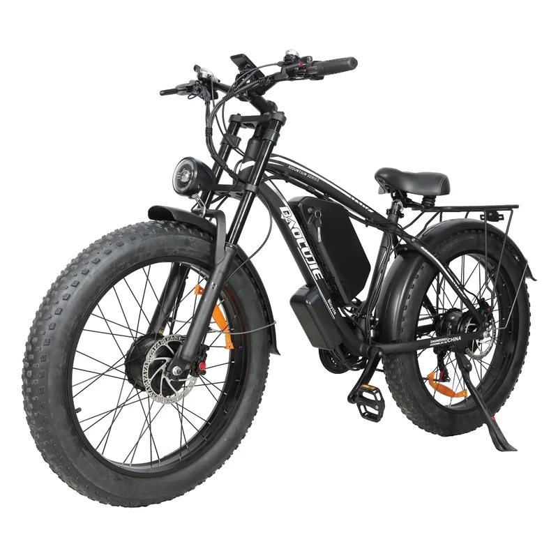 BAOLUJIE DP-2602 26" Vélo électrique à gros pneus 2000W Moteur 48V 23Ah Batterie