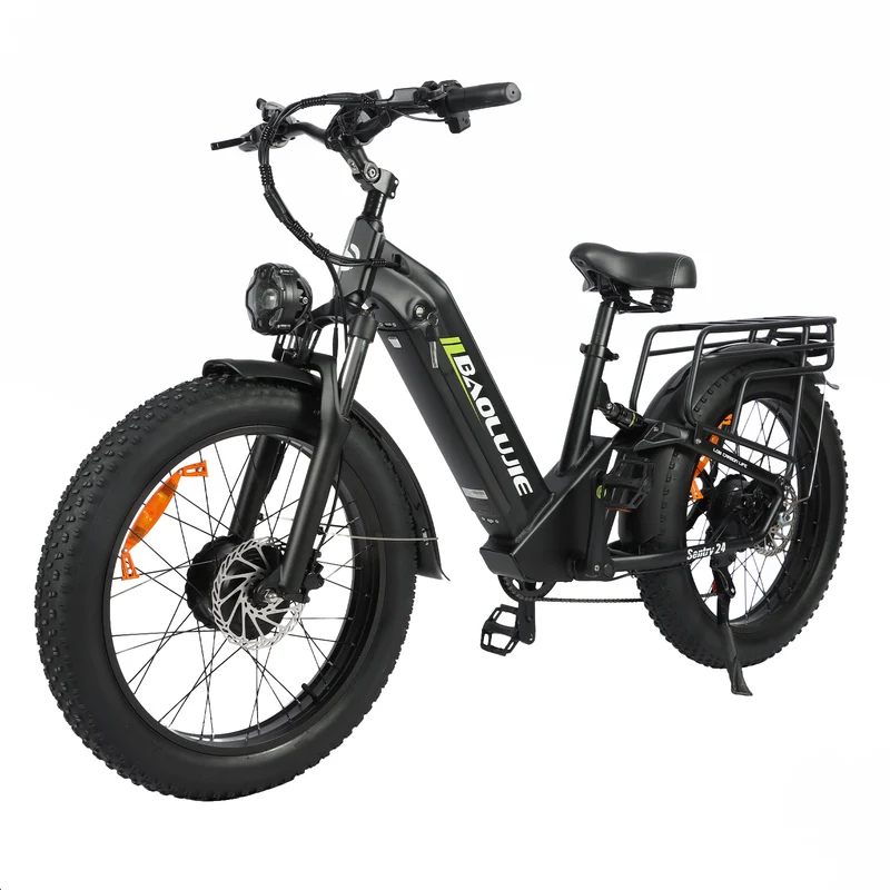 BAOLUJIE P7 2401 24" Vélo électrique à cadre ouvert 2000W Moteur 48V 20Ah Batterie