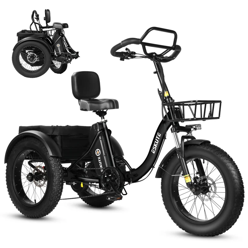 ESKUTE T302 PRO 20" Vélo électrique cargo 250W Moteur 48V 20.8Ah Batterie