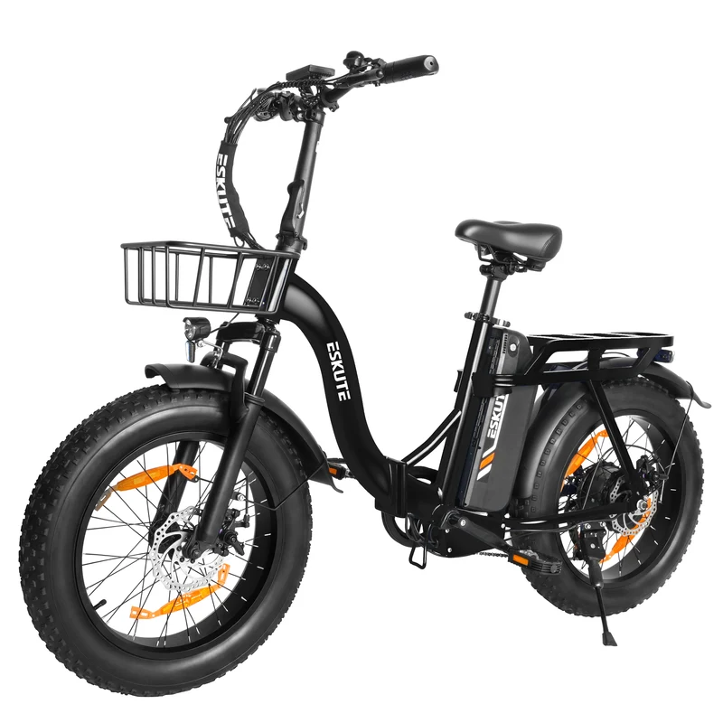 ESKUTE D202 20" Vélo électrique pliant 250W Moteur 48V 20.8Ah Batterie