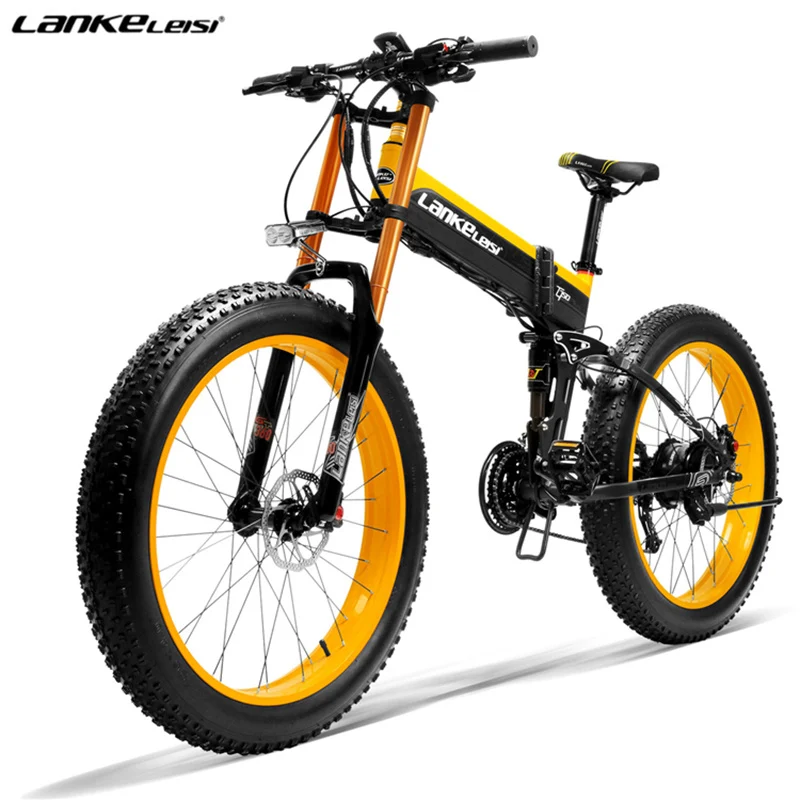 LANKELEISI XT750 PLUS 26" VTT électrique 1000W Moteur 48V 17.5Ah Batterie