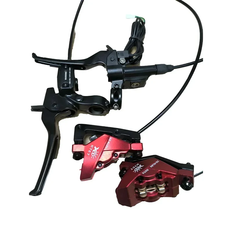 Kit de freins hydrauliques pour vélo électrique RIDSTAR (avant et arrière inclus) + 2 disques de frein