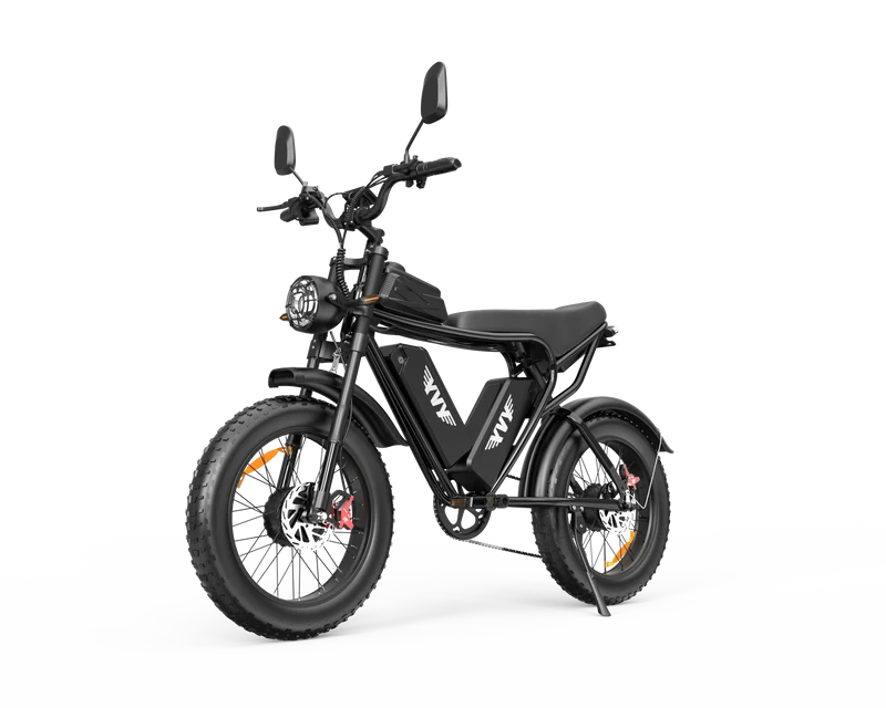 YVY C20Max 20" Fat Tires Vélo électrique 1000W*2 Moteur 52V 20Ah Double Batterie
